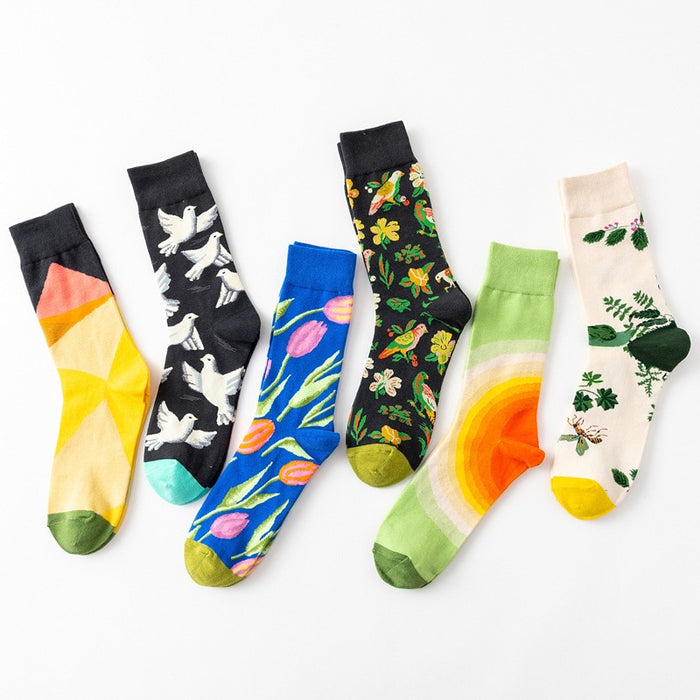 'Beauty Of Mother Nature' Crew Socks