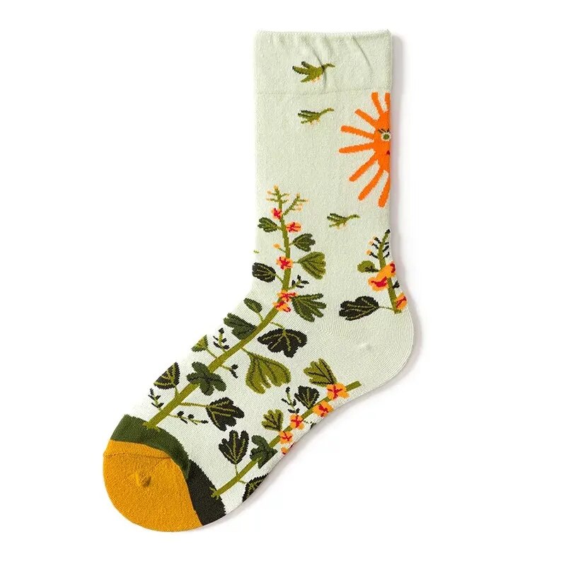 'Sunny Day' Crew Socks — Little Sock Store