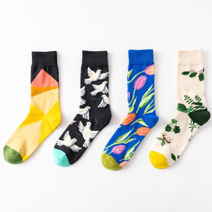 'Beauty Of Mother Nature' Crew Socks