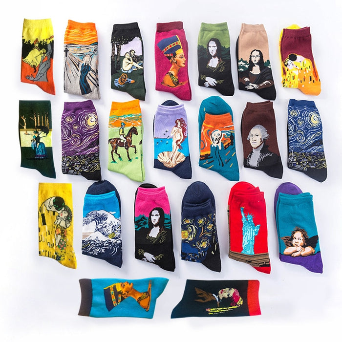 " Sistine Cherubs" Crew Socks