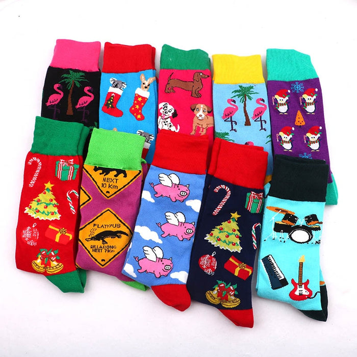 "Christmas Season Version 2" Crew Socks