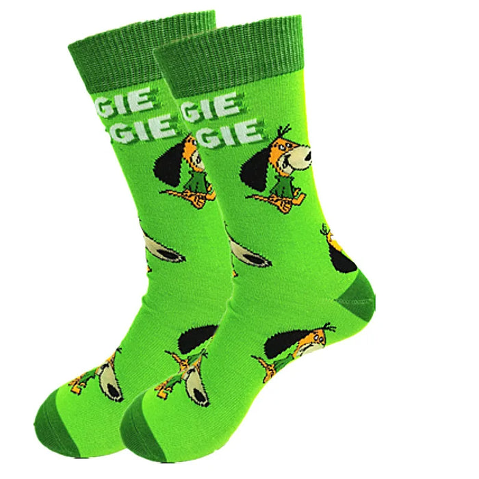 Yogi Bear 'Auggie Doggie' Crew Socks