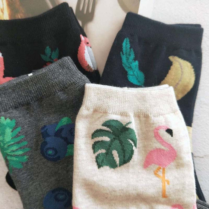 'Ripe Bananas' Crew Socks