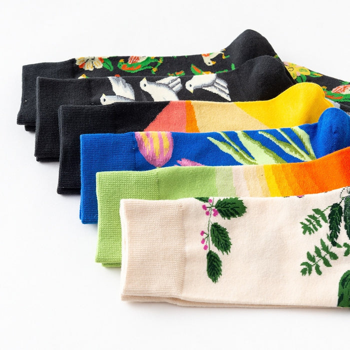 'Beauty Of Mother Nature' Crew Socks