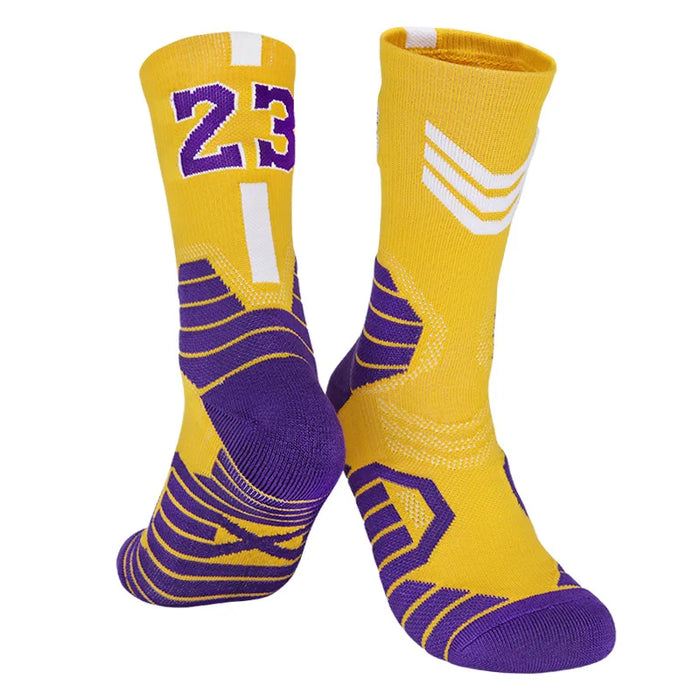 Basketball Kobe Bryant Yellow Socks Little Sock Store