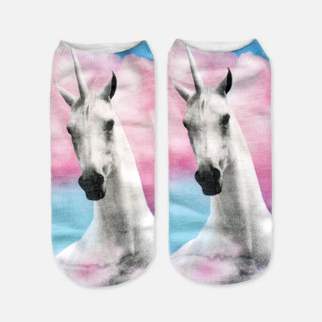 'Real Unicorn' Ankle Socks