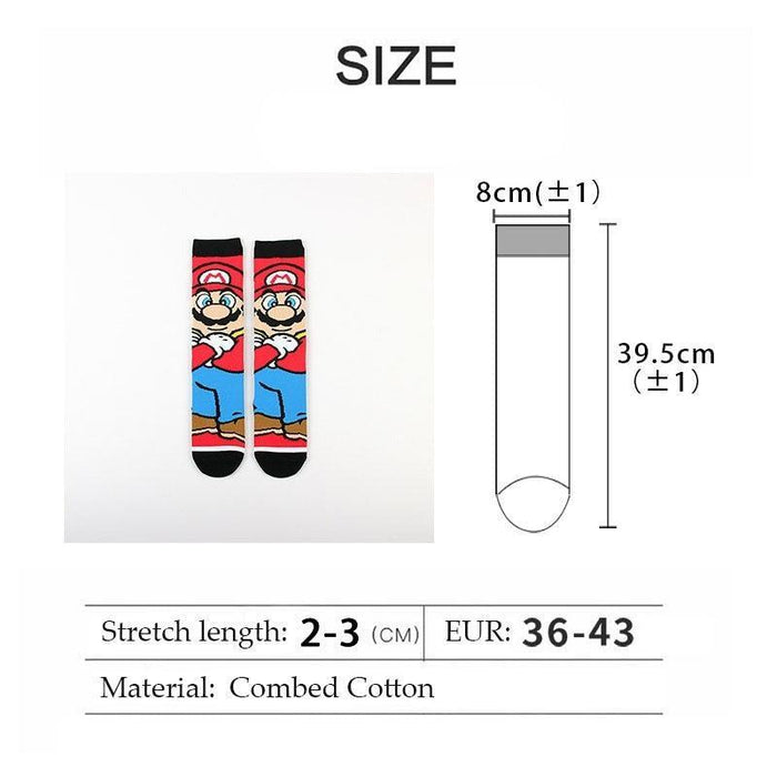 Super Mario 'Super Mario Minimal Design' Crew Socks