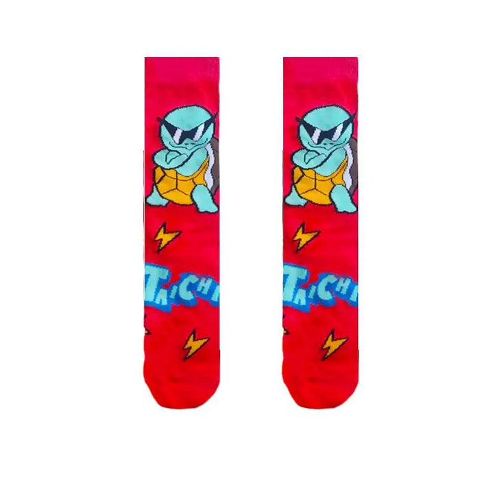 Pokemon 'Squirtle Squad Leader' Crew Socks