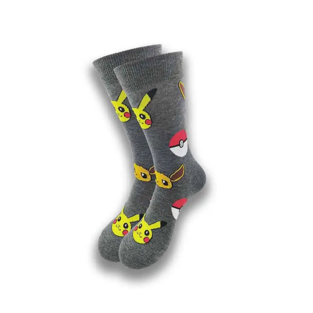 Pokemon 'Pikachu | Pokeball' Crew Socks — Little Sock Store