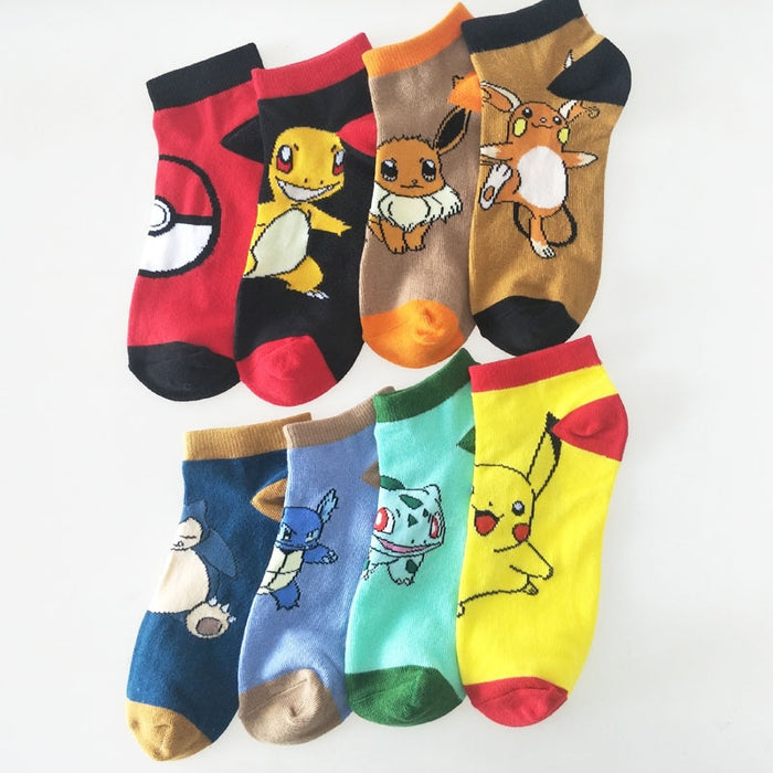 Pokemon 'Eevee' Ankle Socks