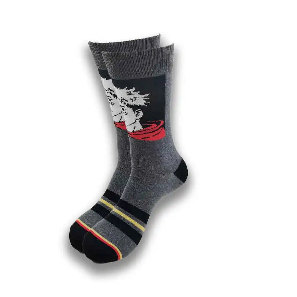 Jujutsu Kaizen 'Yuji Itadori' Crew Socks — Little Sock Store