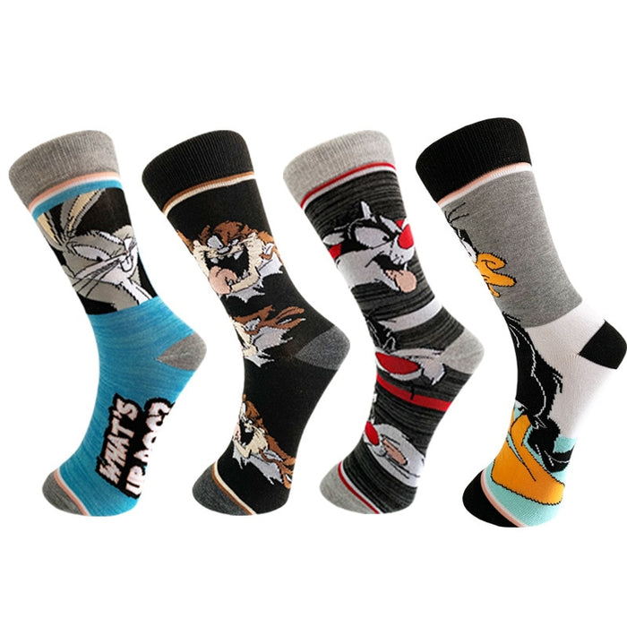 Looney Tunes ' Tazz' Crew Socks