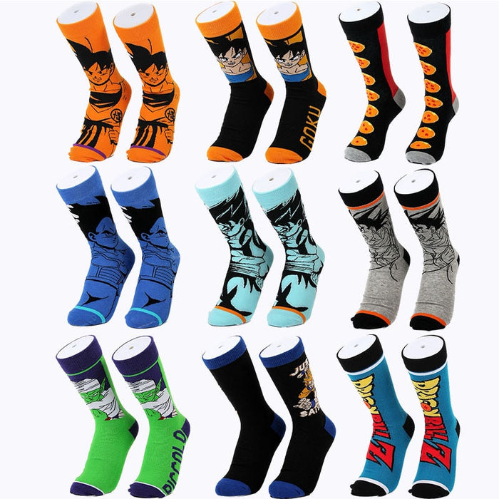 Dragon Ball Z 'Smiling Goku' Crew Socks