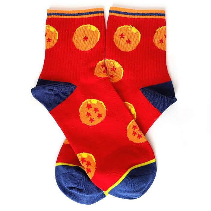 Dragon Ball Z'Saluted Goku' Crew Socks