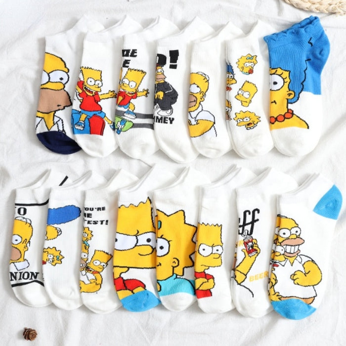 The Simpsons 'Unhappy Homer' Ankle Socks