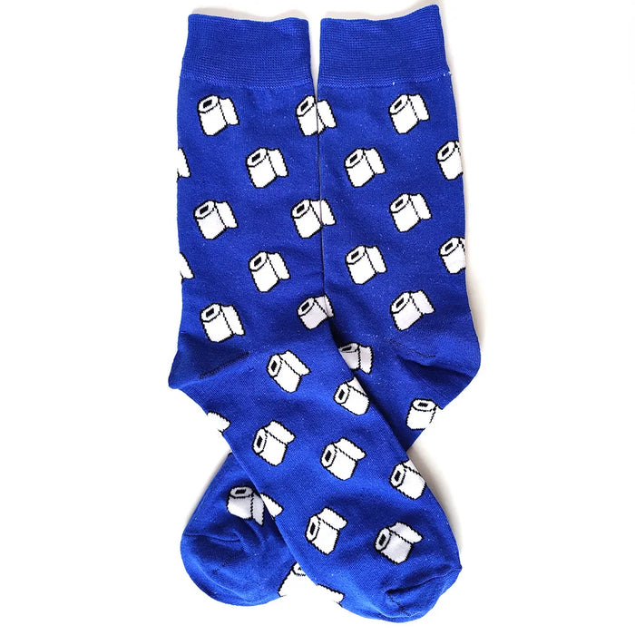 'Toilet Tissue' Crew Socks