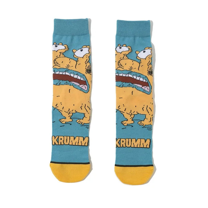 Aaahh!!! Real Monsters Socks 'Krumm' Crew Socks