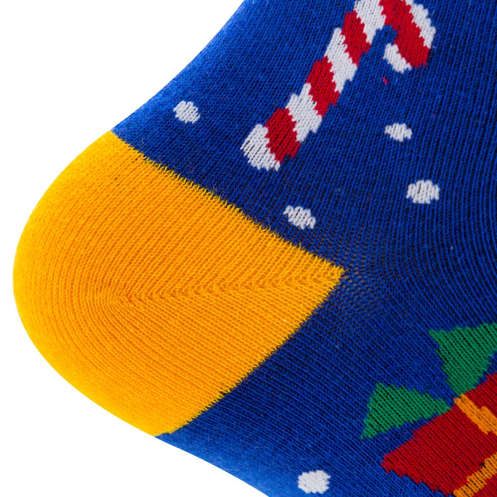 All Over "Delightful Christmas Season" Crew Socks