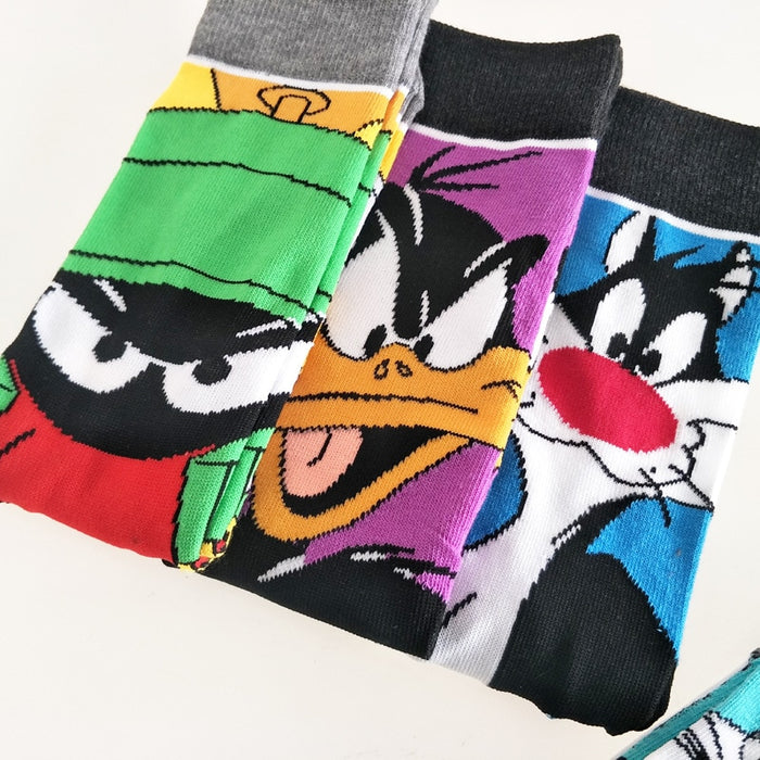 Looney Tunes 'Daffy Duck' Crew Socks