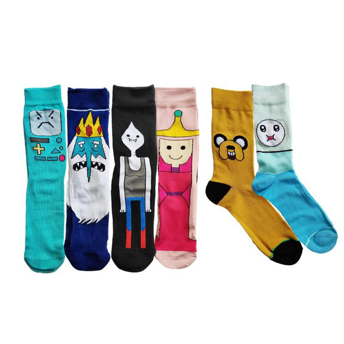 Adventure Time 'Crazy Ice King' Crew Socks