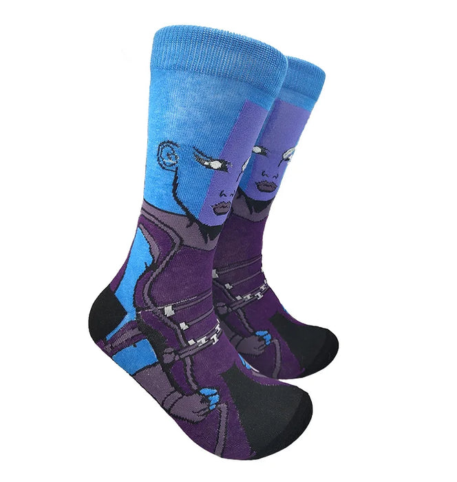 Guardians of the Galaxy 'Nebula' Crew Socks