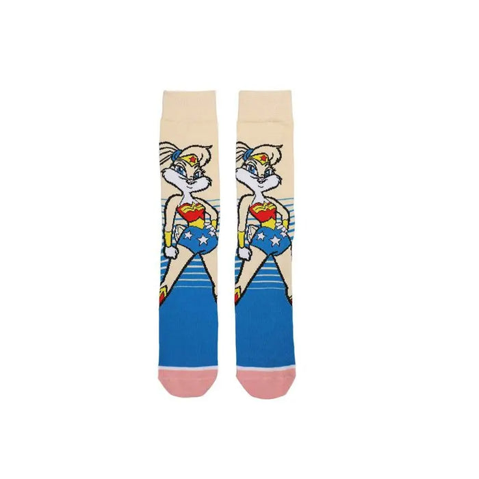 Looney Tunes 'Wonder Woman x Lola Bunny' Crew Socks