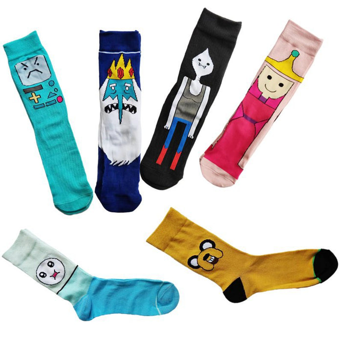 Adventure Time 'Crazy Ice King' Crew Socks