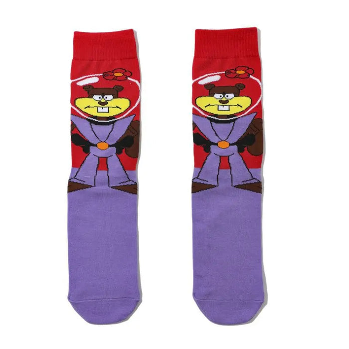 SpongeBob Squarepants 'Mighty Sandy' Crew Socks