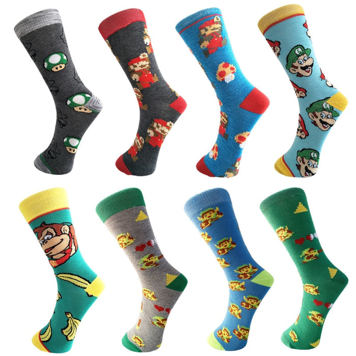 Legend of Zelda 'Link | Heart | Life' Crew Socks