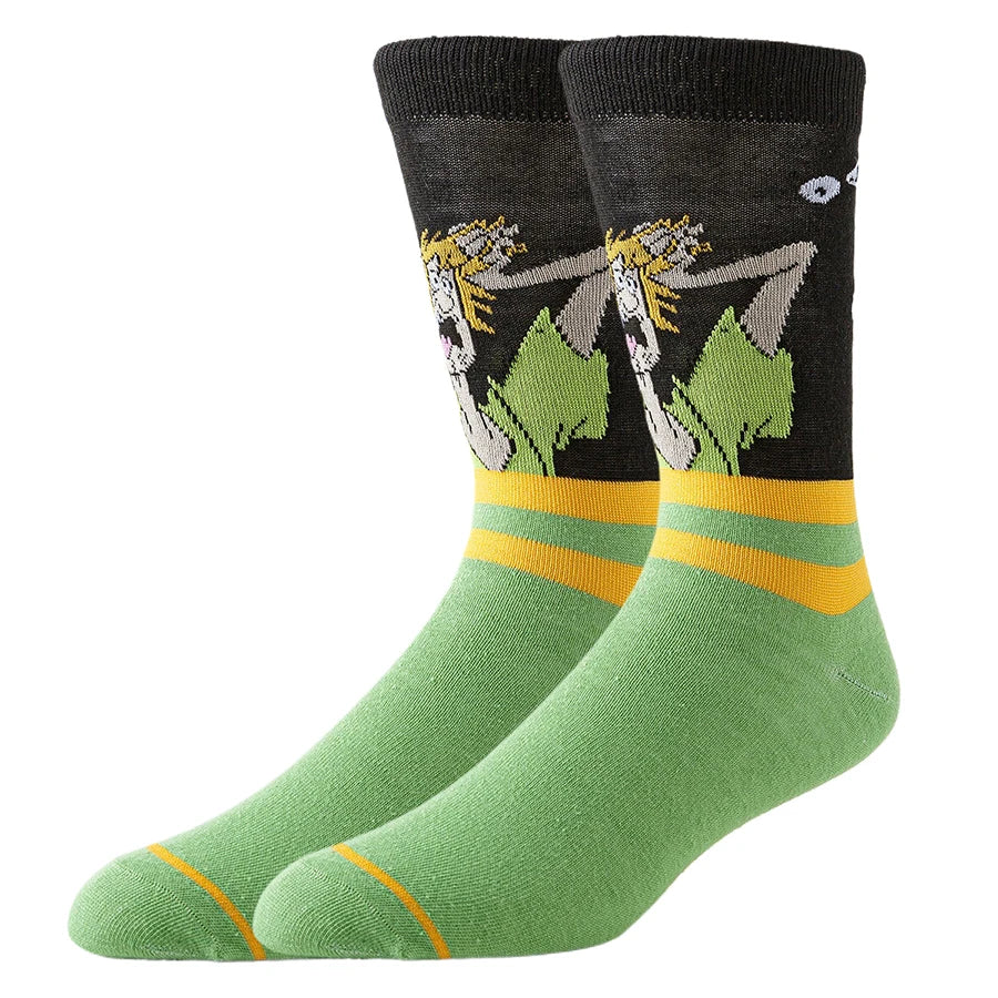 Scooby Doo 'Scared Shaggy' Crew Socks — Little Sock Store