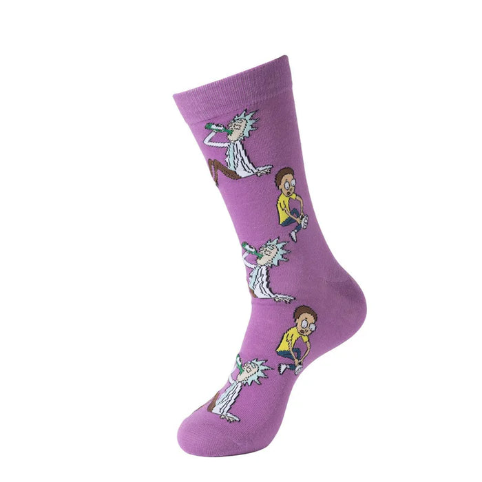 Rick and Morty 'Drinking' Crew Socks