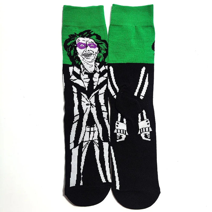 Beetlejuice 'It's Showtime!' Crew Socks