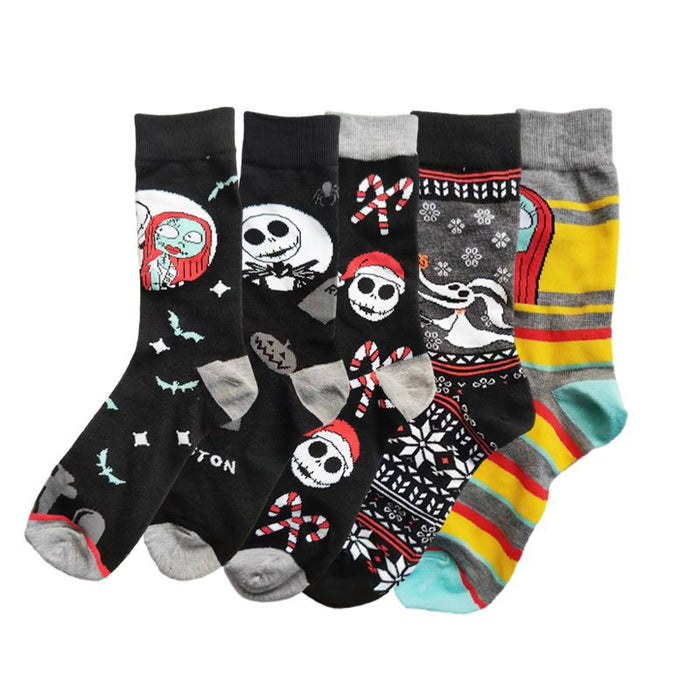 The Nightmare Before Christmas 'Jack And Candy Cane' Crew Socks