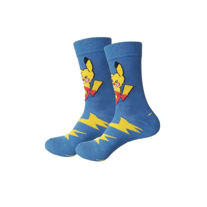 Pokemon 'Pikachu Zap' Crew Socks