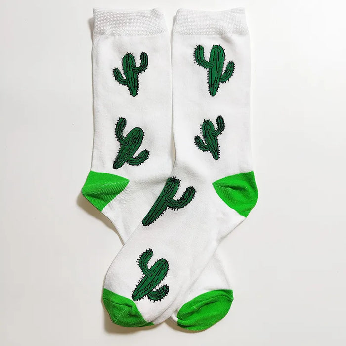 'Cactus' Crew Socks