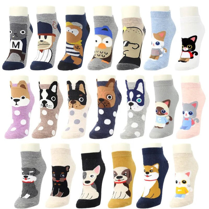 Cute Animals 'Cool Owl' Ankle Socks