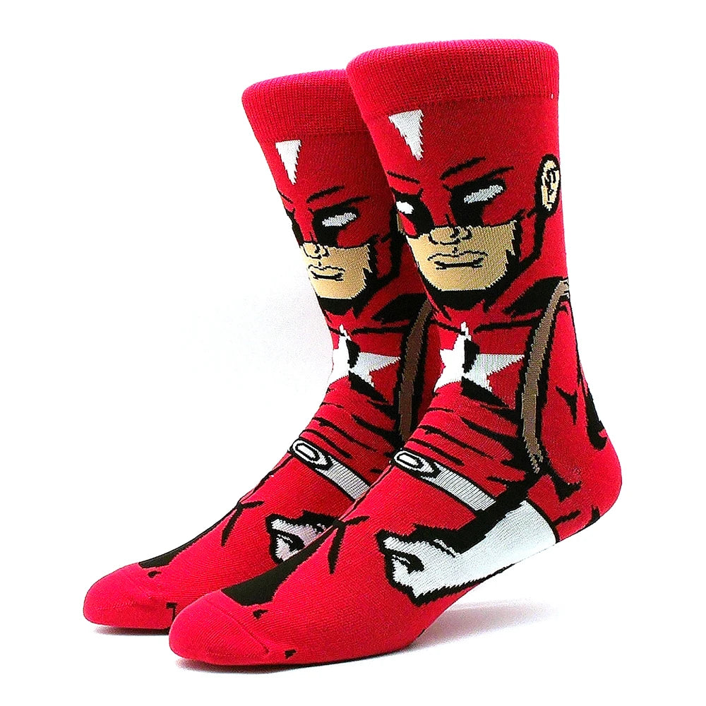 Red Guardian Crew Socks — Little Sock Store
