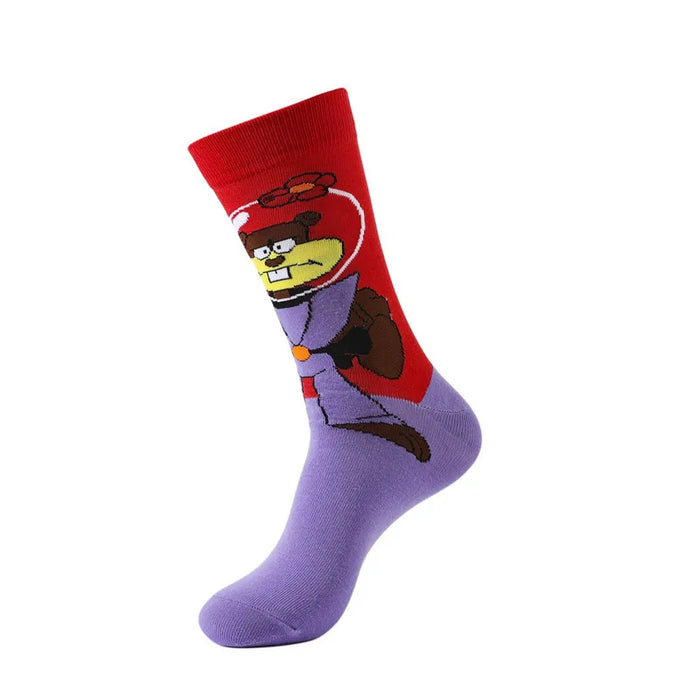 SpongeBob Squarepants 'Mighty Sandy' Crew Socks