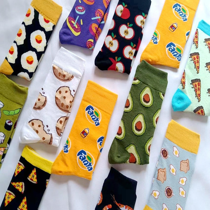 'Sweet Fanta' Crew Socks