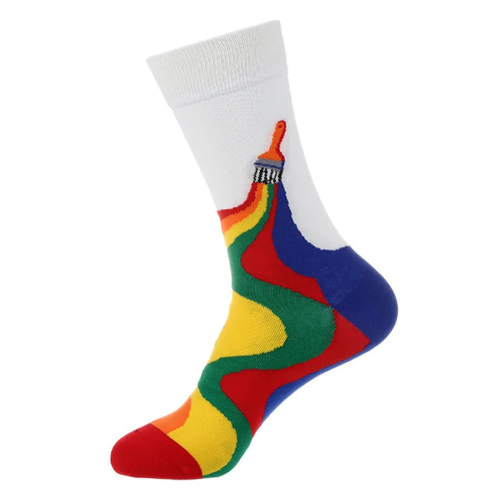 'Rainbow Pride' Crew Socks