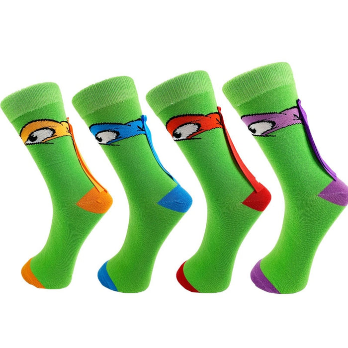 Teenage Mutant Ninja Turtles 'Leonado' Crew Socks