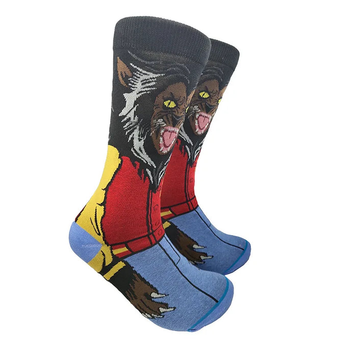 Michael Jackson 'Werewolf' Crew Socks — Little Sock Store