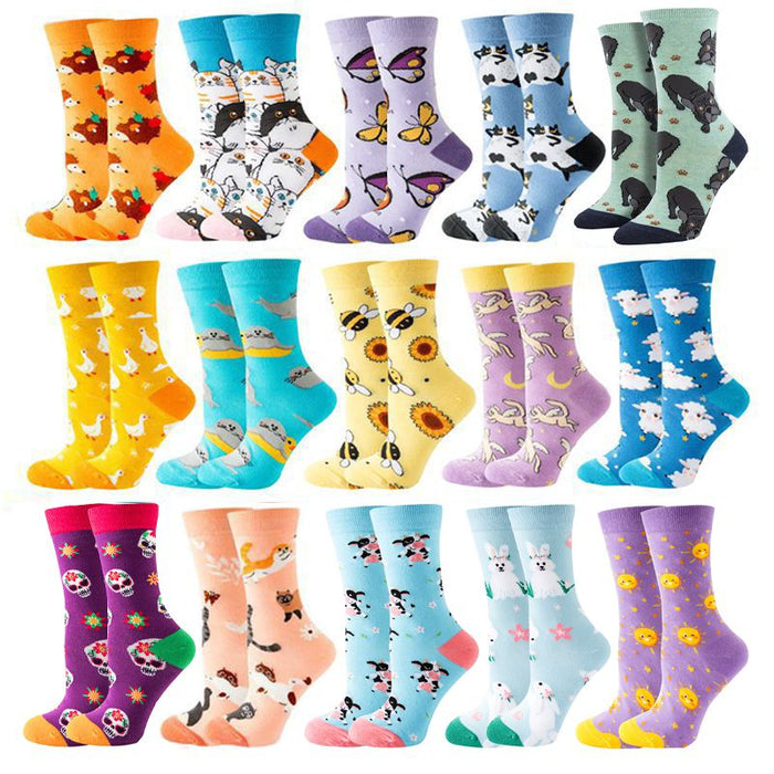 'Flying Cats' Crew Socks