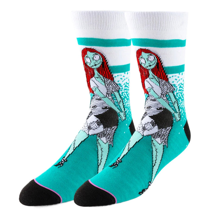 The Nightmare Before Christmas 'Sally Aesthetic' Crew Socks