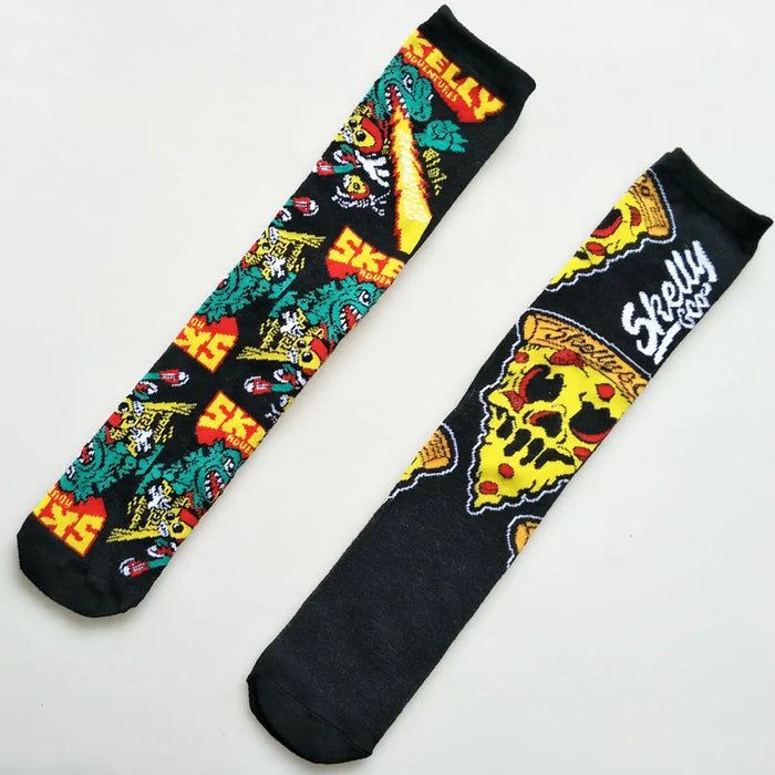 'Skelly Adventure' Crew Socks