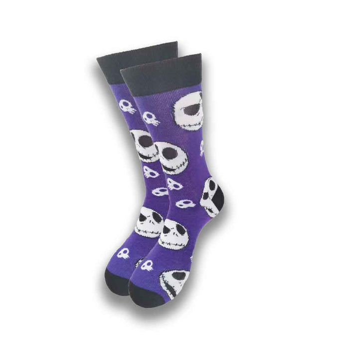 The Nightmare Before Christmas 'Jack Skellington's Head' Crew Socks