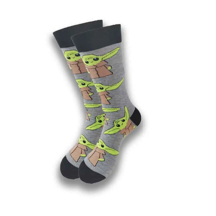 Star Wars 'Mandalorian Yoda' Crew Socks