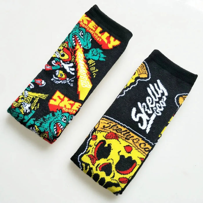 'Skelly Adventure' Crew Socks