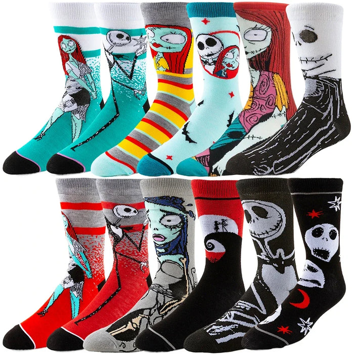 The Nightmare Before Christmas 'This is Halloween | Purple' Crew Socks