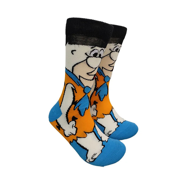 The Flintstones 'Worried Fred' Crew Socks